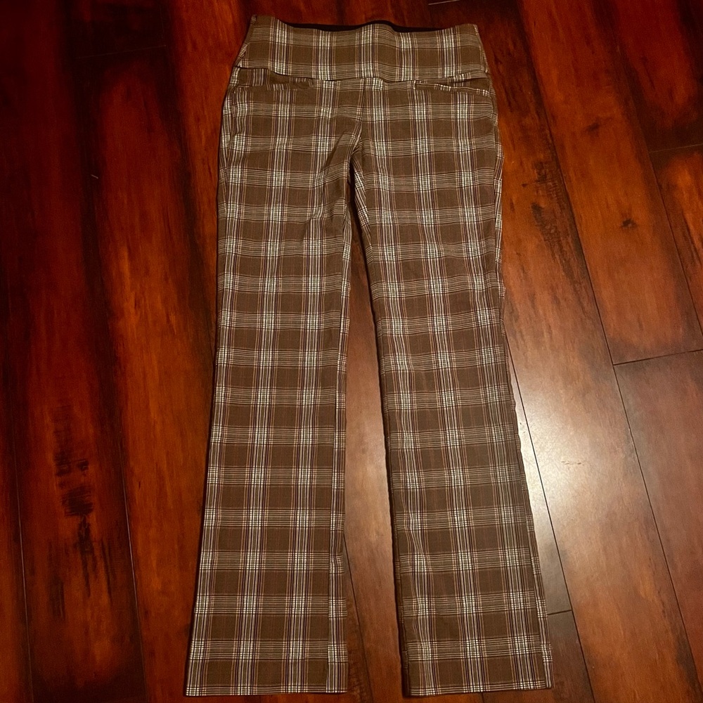 Women’s size XS Apt9 Dress pants trousers plaid